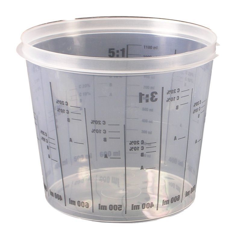 Rigid Plastic Mixing Cup - A.R. Davies